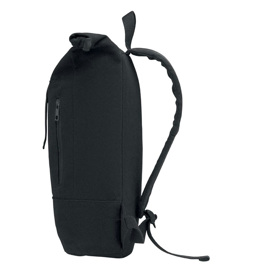 image 1 of MidOcean Koper Roll Top Laptop Backpack - Black - One Size Black
