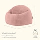 image 6 of Kids High Rest Beanbag Corduroy Dawn Pink | Pink | Dawn Pink | 1
