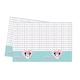 image 1 of Disney Gem Minnie Mouse Party Party Table Cover - White/Blue/Pink - One Size