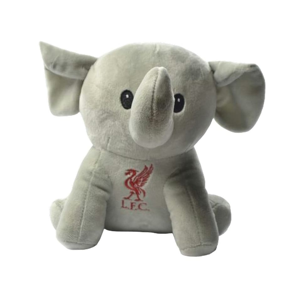 image 1 of Liverpool FC Elephant Plush Toy - Grey - One Size