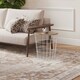image 3 of KUKOON Beige Traditional Medallion Bordered Living Area Rug 60cm x 110cm Cream