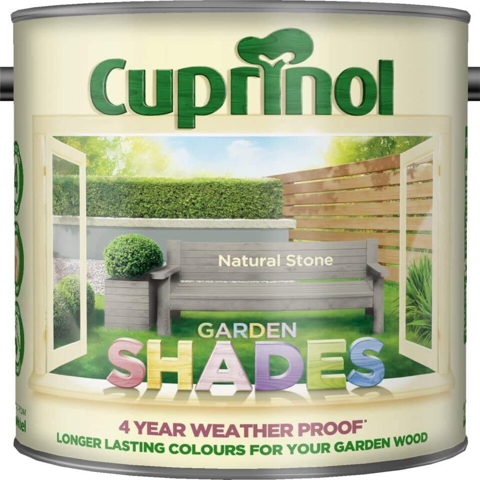 CUPRINOL GARDEN SHADES NATURAL STONE 125ML TESTER