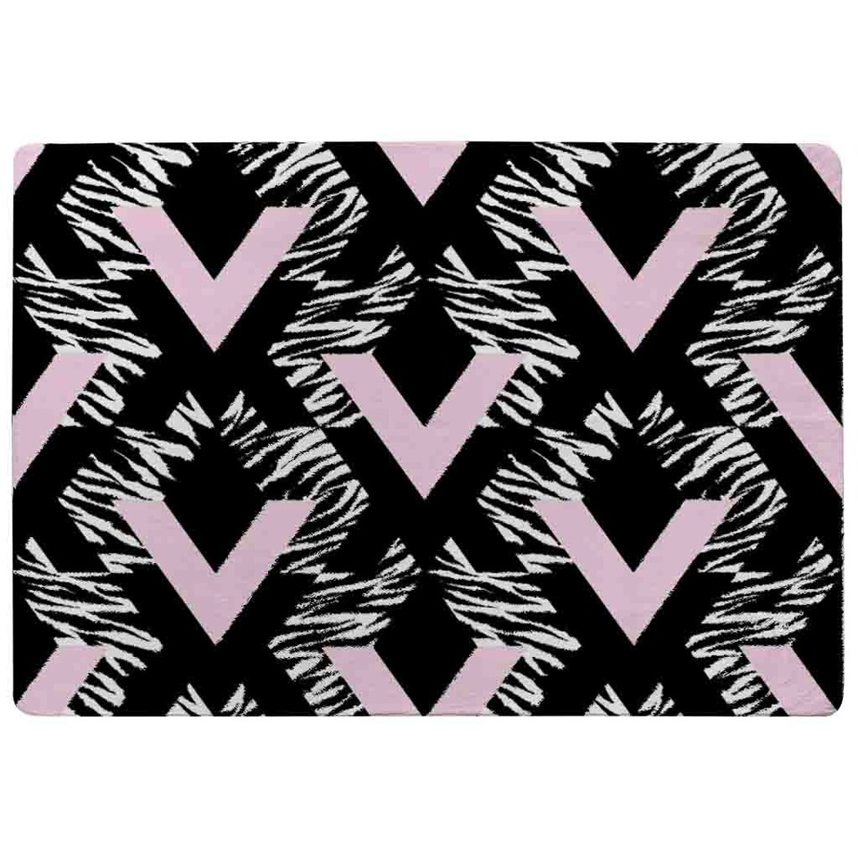 image 1 of Geometric Animal Print (Rug) Multi | Small: 60x110cm