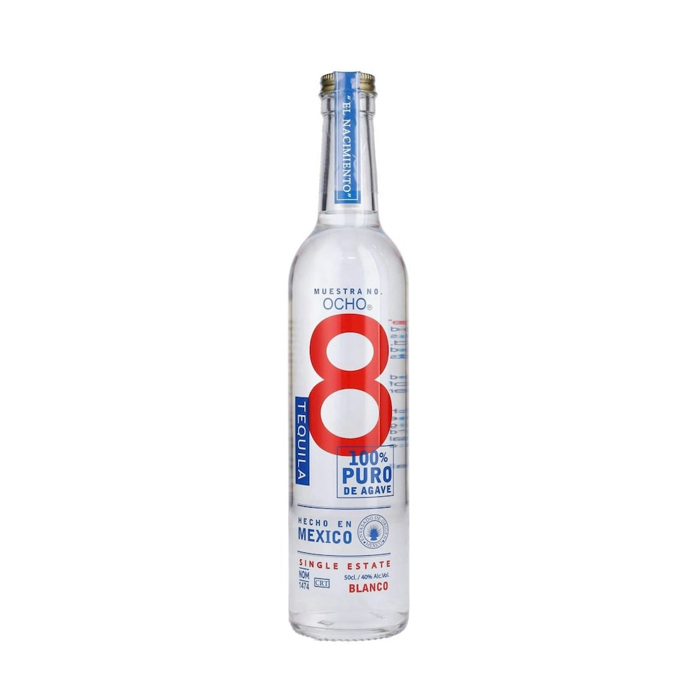 image 1 of Ocho - Plata Agave Tequila
