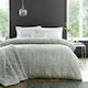 image 1 of Portfolio Home Montpellier Paisley Jacquard Bedding Duvet Cover Set Silver | Single