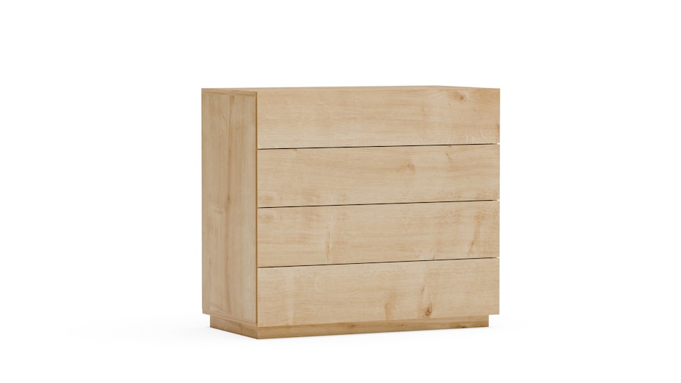 image 1 of Decorotika Lines Chest of Drawers 4-tier - W 90 cm x H 81 cm x D 45 cm