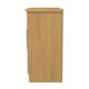 image 3 of Carlton 2 Door Cabinet in Modern Oak (Ready Assembled) | Brown | Modern Oak