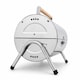 image 5 of Portable Stainless Steel Barrel BBQ Charcoal Barbecue Table Top
