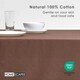 image 2 of Homescapes Chocolate Brown Tablecloth - 178 x 300 cm Brown