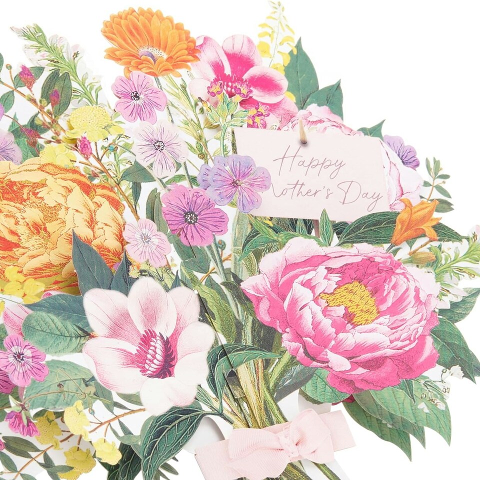 image 1 of Beautiful Bouquet Design Mother's Day Card