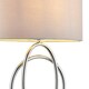 image 10 of Loop Polished Chrome Touch Table Lamp