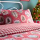 image 2 of Fusion Christmas Vintage Frames Duvet Cover Set Red