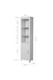 image 3 of Living and Home Rustic & 3 Shelves Freestanding Bathroom Tall Cabinet - White