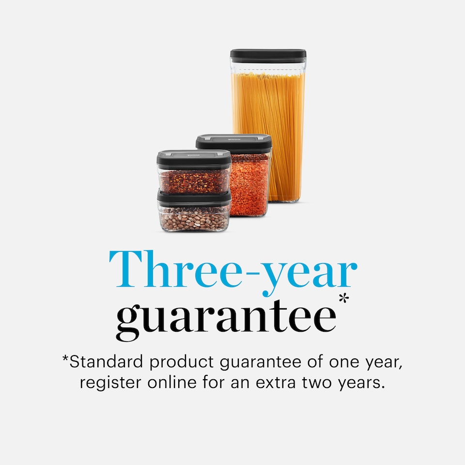image 1 of GF847080 Good Food in partnership with Tower 4 Piece Food Storage Set, Stackable Design, 1x Large, 1x Medium, 2 x Small, Transparent