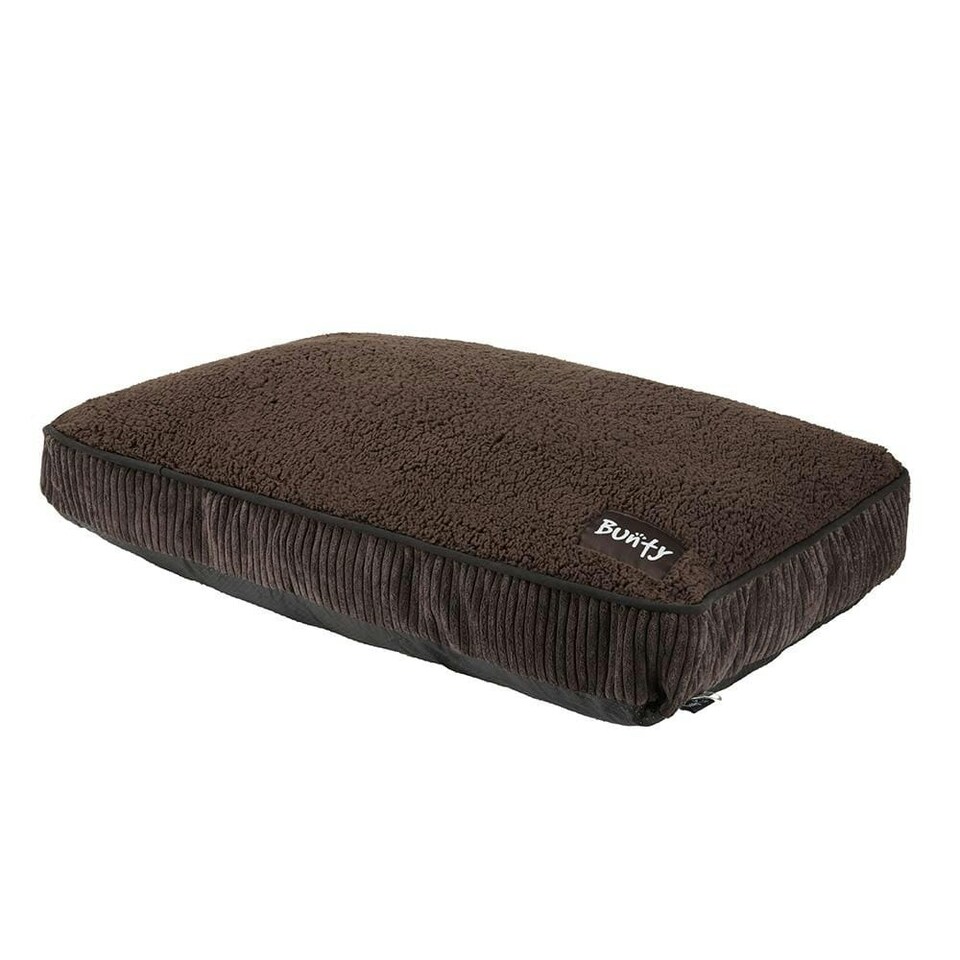 image 1 of Brown Dog Bed - Small To XL Sizes - Fleece - Bunty Snooze Brown | S