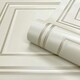 image 3 of Belgravia Amara Panel Vinyl Textured Wallpaper - Cream - 10m x 53cm Cream