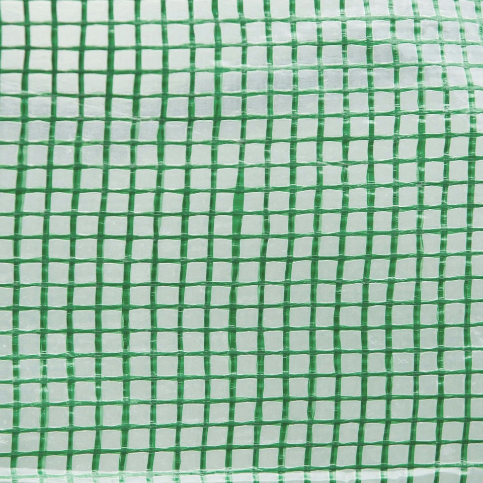 image 1 of Outsunny Tunnel Greenhouse W/ UV-resistant PE Cover, Wide Door, 2 x 3(m), Green