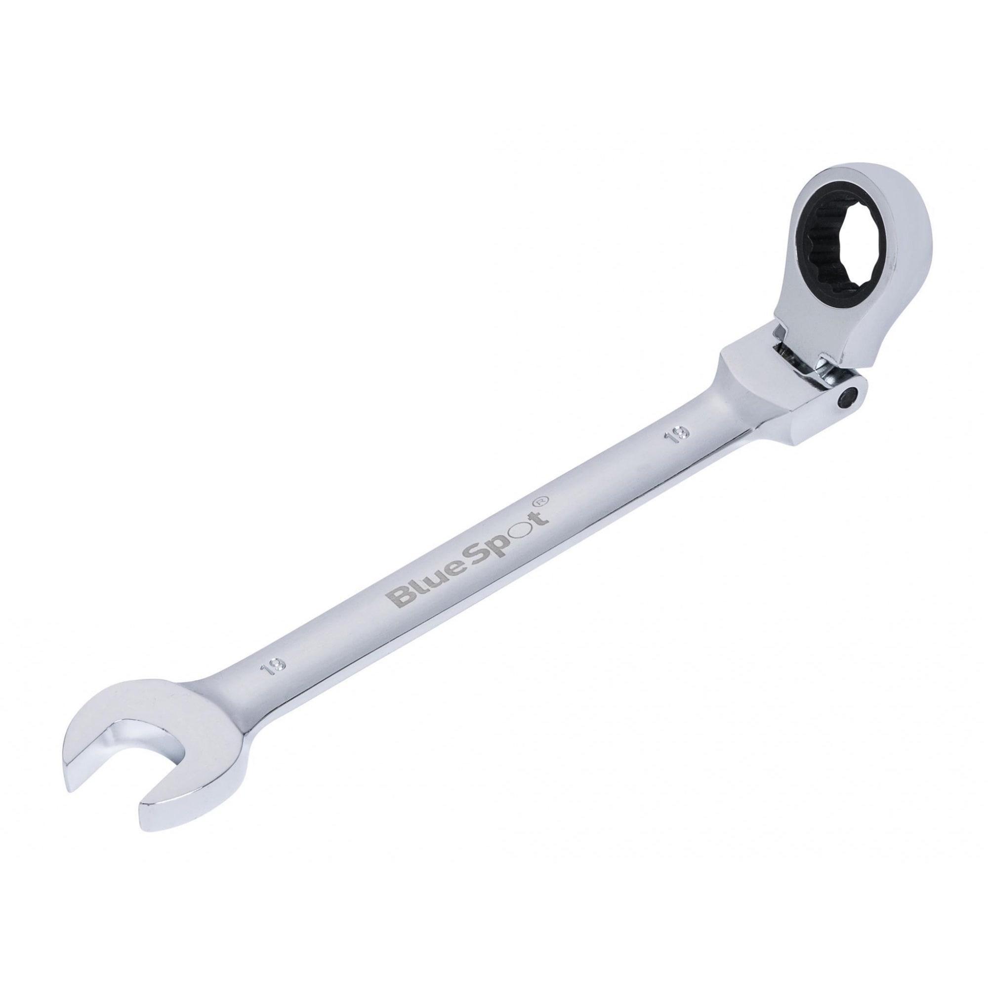 Bluespot Tools Flexible Head Ratchet Spanner Multi Multi Colour 19mm 1
