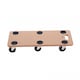 image 4 of Oypla 300kg Wheeled Platform Dolly Furniture Transport Roller Trolley