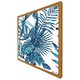 image 5 of Snow tropical leaves (Picture Frame) Grey / S