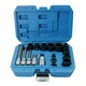 image 2 of 17pc Brake Caliper Socket and Bit Master Set Hex Pentagon Brake Pad Removal