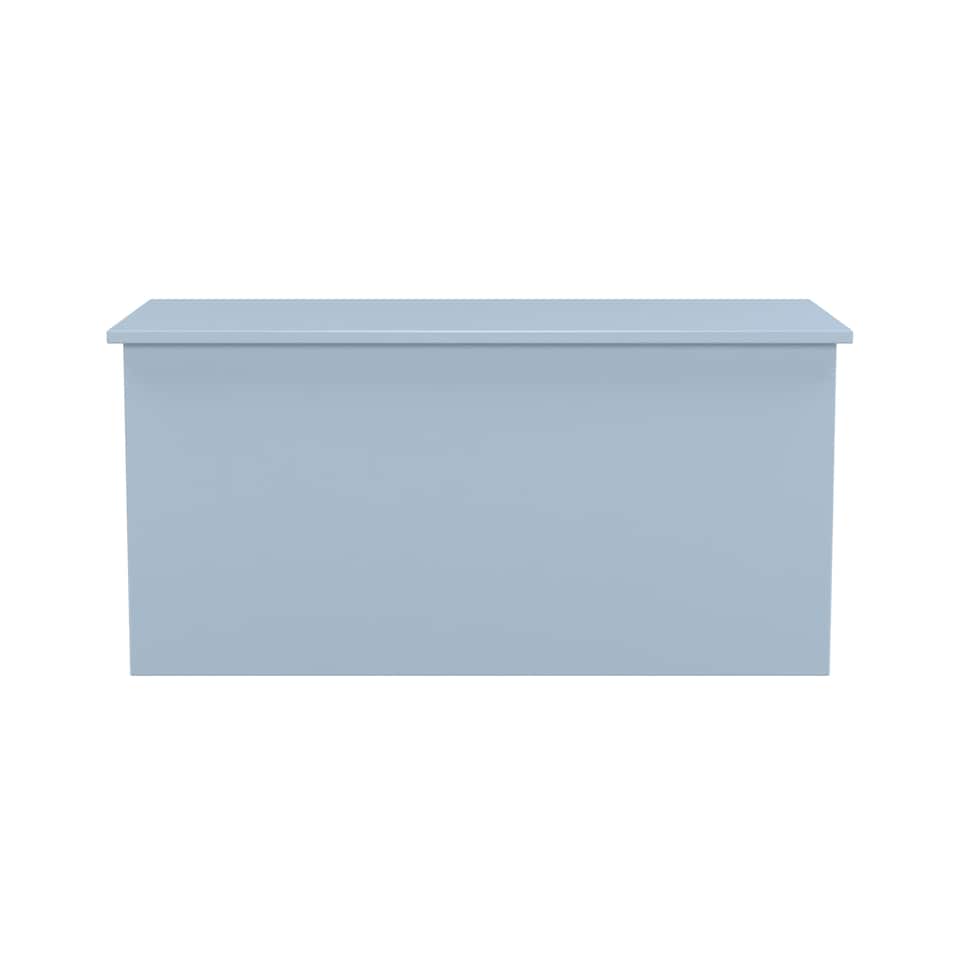 image 1 of Dover Blanket Box / Chest in Denim Blue (Ready Assembled) | Blue | Denim Blue