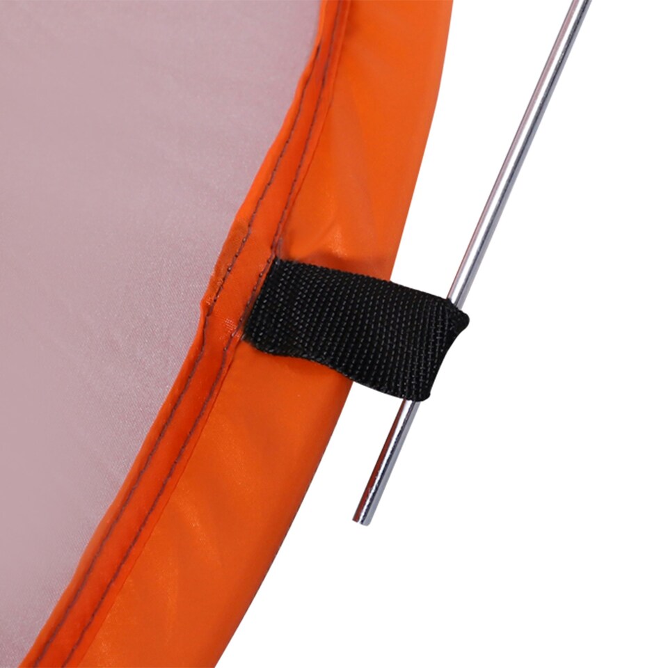 image 1 of Outsunny Portable Automatic Pop Up Beach Tent Outdoor Camp Shelter Orange