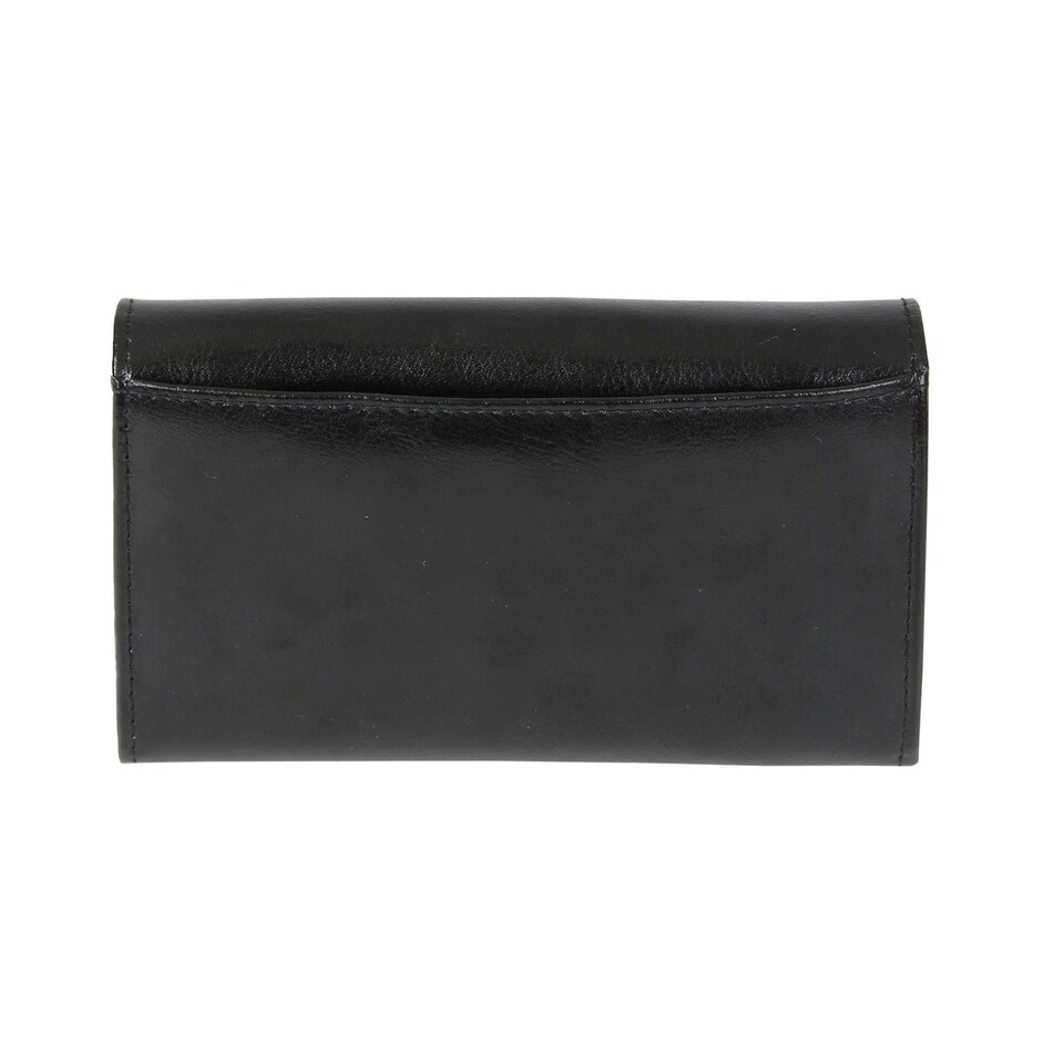 image 1 of Personalised Sausage Dog Black Purse Black