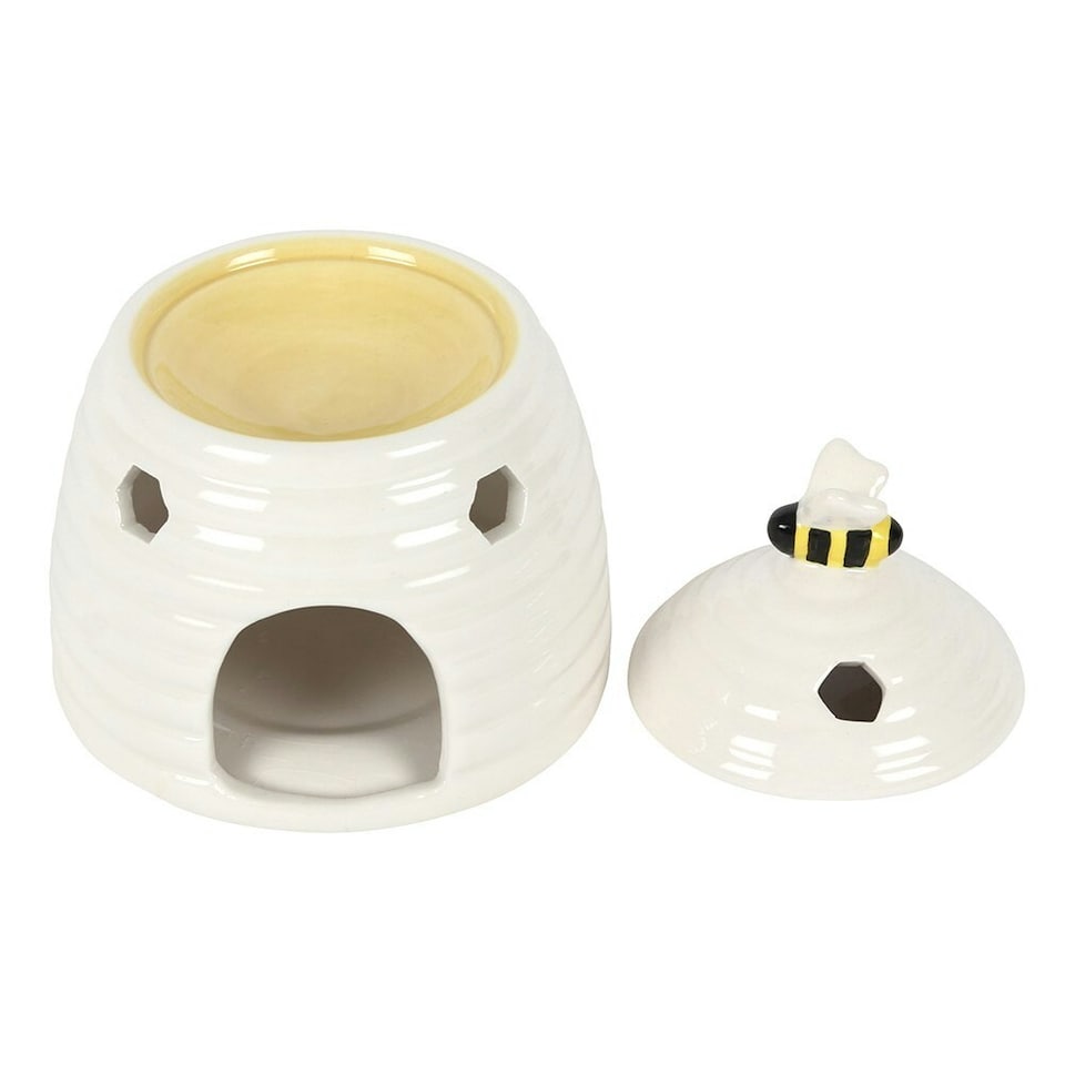 image 1 of Something Different Beehive Oil Burner - White - One Size
