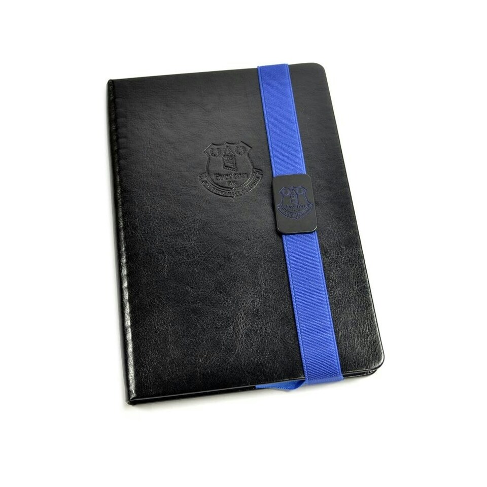 image 1 of Everton FC Premium A5 Notebook - Black/Royal Blue - A5