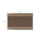image 5 of JVL Miracle Barrier Doormat 40x60cm, Brown