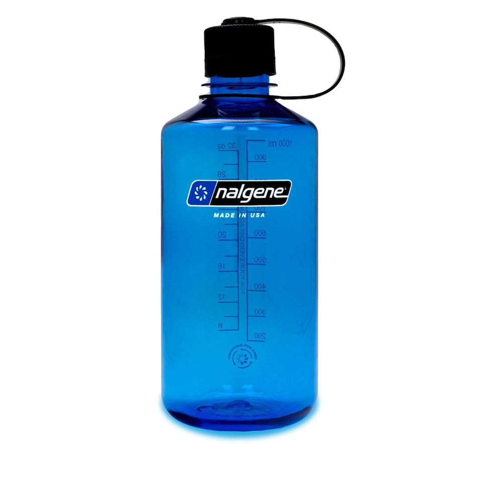 image 1 of Nalgene Narrow Mouth 1L Tritan Sustain Water Bottle - Slate Blue