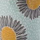 image 3 of English Tableware Company Artisan Flower Floral Mug-Blue with Yellow Flower