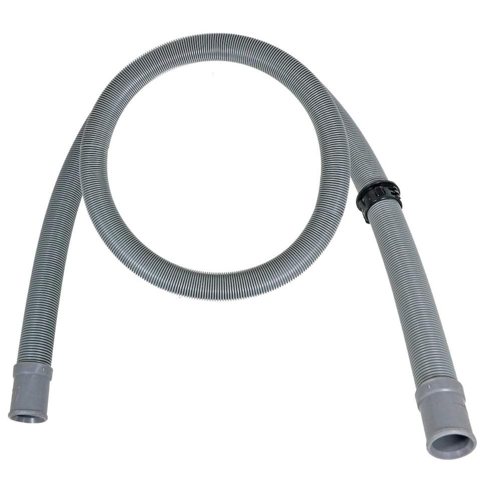 image 1 of SPARES2GO Universal Straight Drain Hose Pipe for Dishwasher Washing Machine (21mm)