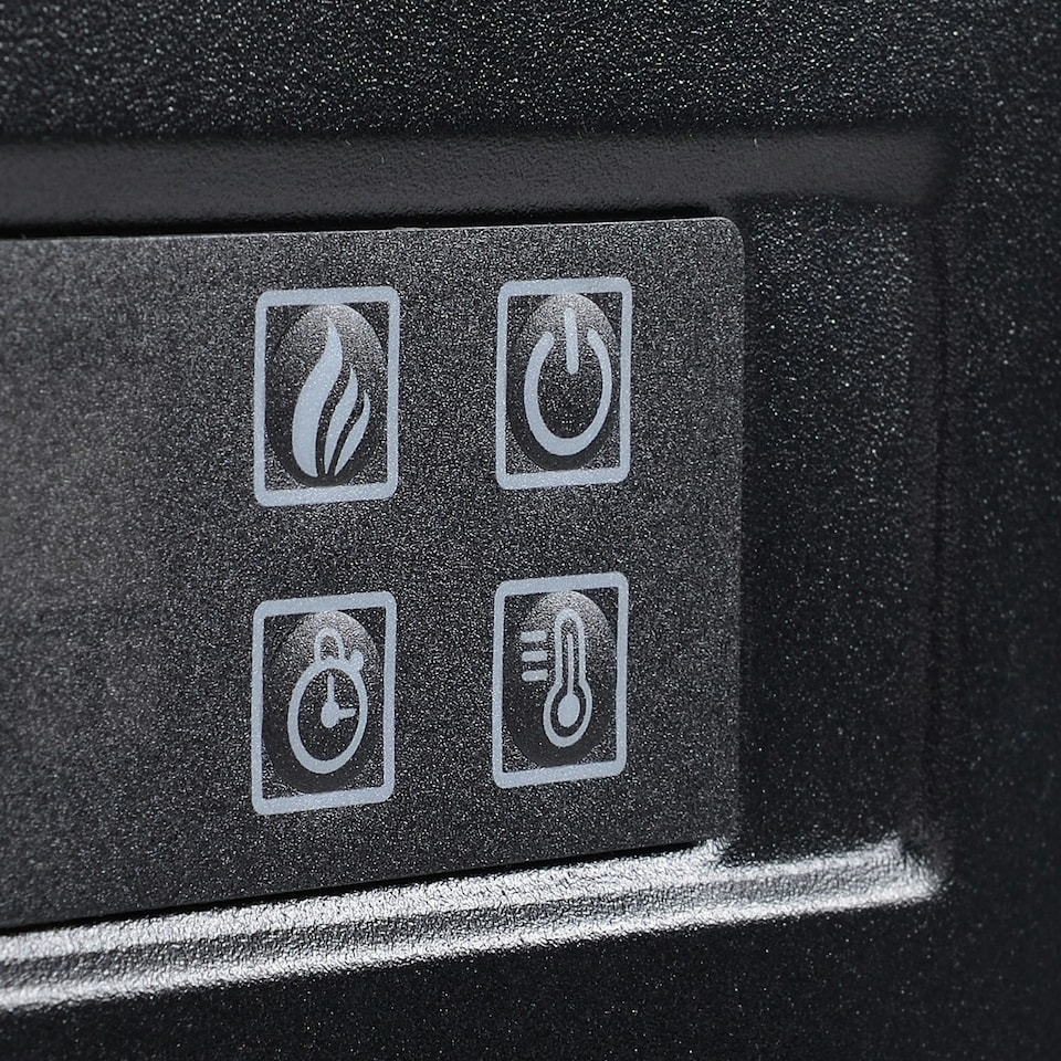 image 1 of HOMCOM Electric Fireplace Suite w/ Remote Control Overheat Protection, 2000W