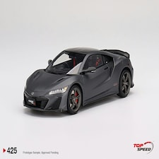 Honda NSX Type S 2022 Gotham Grey Matte 1:18 Scale TSM TS0425