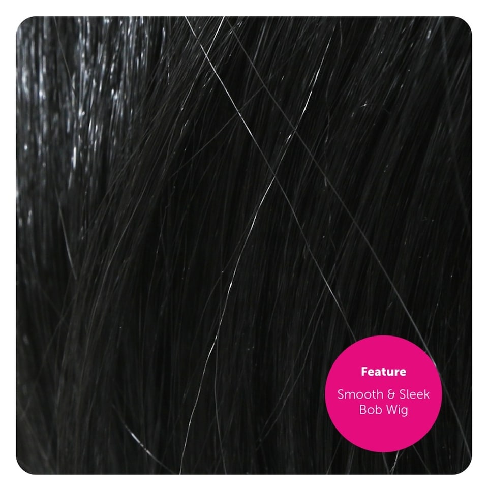 image 1 of Black Bob Wig | Black | 9