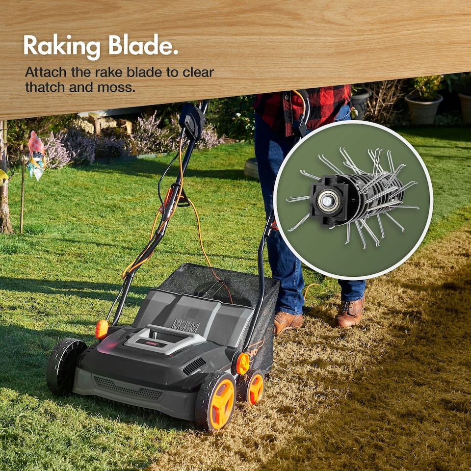 image 1 of VonHaus Lawn Scarifier 1600W