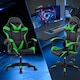 image 7 of Ergonomic Gaming Chair | Green | Green