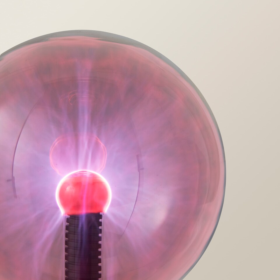image 1 of ValueLights Pixo Plasma ball Clear Illuminated Decoration