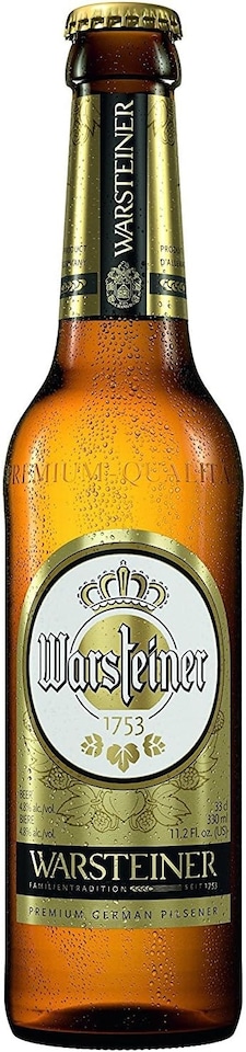 image 1 of Warsteiner German Pilsner 12 x  330ml