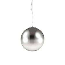 Mapa 1 Light Globe Ceiling Pendant Chrome Shade
