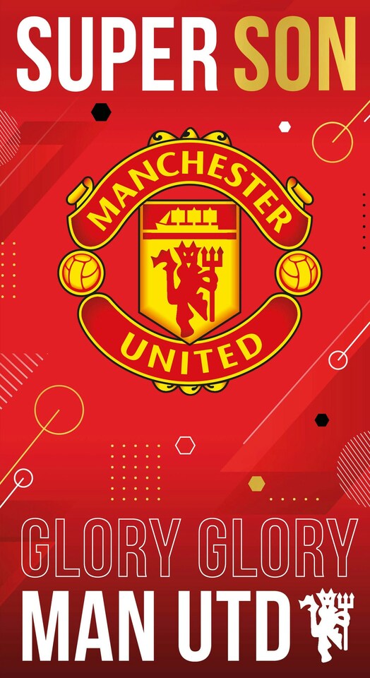 image 1 of Manchester United FC Son Birthday Card