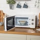 image 3 of Russell Hobbs Honeycomb Bundle Set with Kettle, 2 Slice Toaster, and Microwave White HCBNDL2W