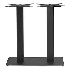 Bromley Sleek Base - Black Large Rect - Black
