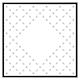 image 2 of Crosses & diamonds (Picture Frame) White | XL