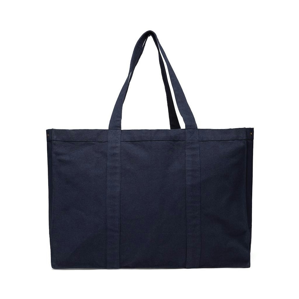 image 1 of Vinga Hilo Aware Maxi Canvas Recycled 32L Tote Bag - Navy - One Size Blue