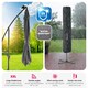 image 5 of Parasol Sunna - 250 x 250 cm with LED solar lighting, with protective cover Grey | Light Grey
