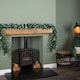 image 3 of Premier 270cm (9ft) Christmas Garland Decoration Snow Tips White Berries & Cones