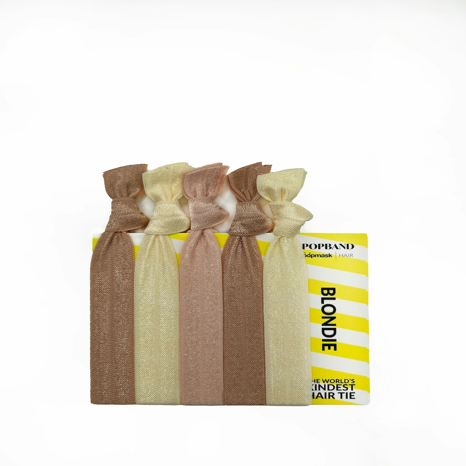 image 1 of Popband Blondie Knot 5 Hair Bands